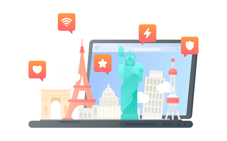 在美属萨摩亚连接到中国的软件 - 翻回VPN
